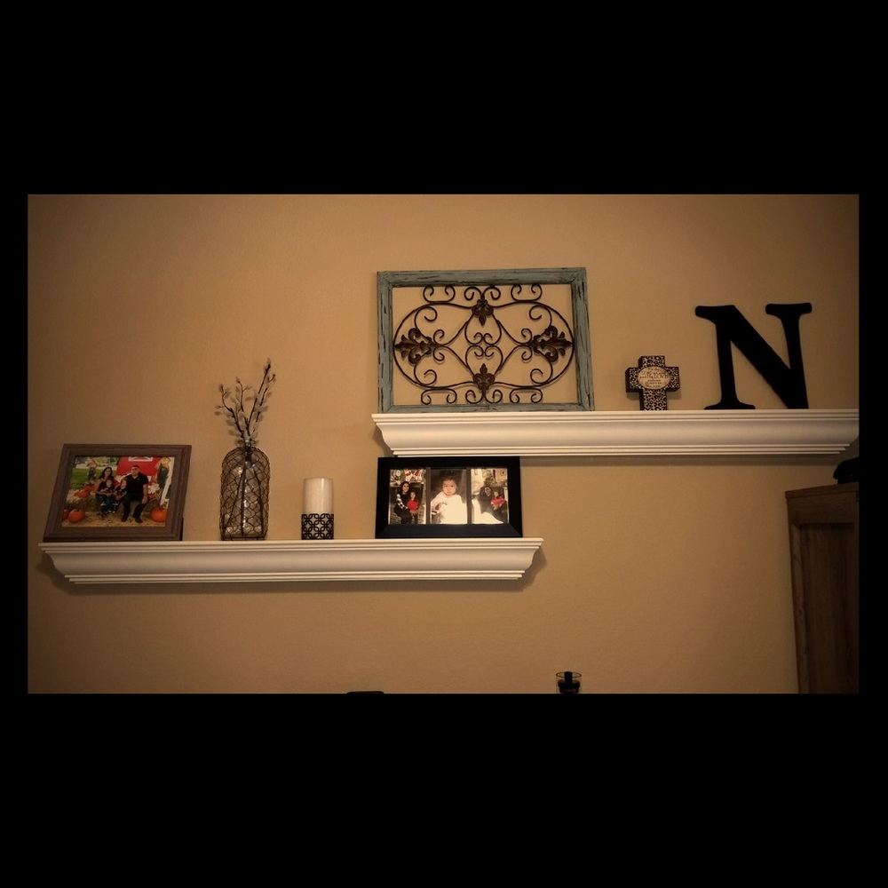 Pottery Barn White Shelf